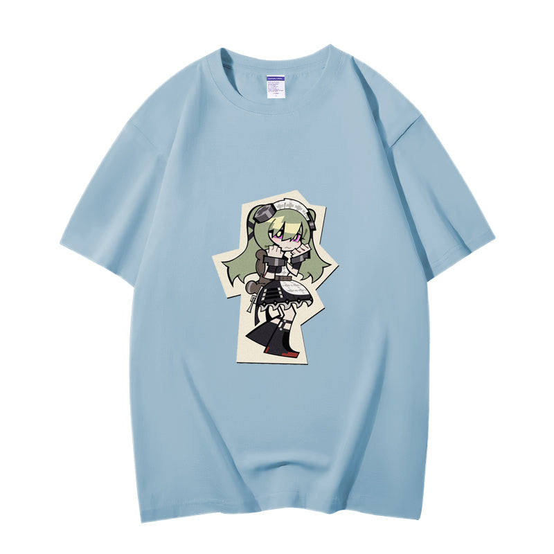 Fashion Anime Zenless Zone Zero Corin Wickes 230g GSM Hipster Style Oversized Cotton T-shirt