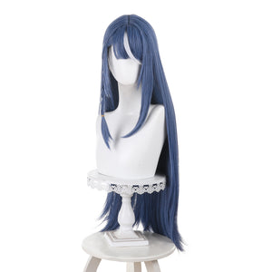 Rulercosplay Anime Virtual vtuber Plushie Kokorone Awayuki Blue Long Cosplay Wig