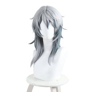 Rulercosplay Game Honkai: Star Rail Sunday Long Blue Grey Cosplay Wig 566J