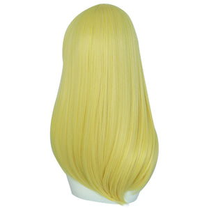 Rulercosplay Anime Mashle: Magic and Muscles Lemmon Long Yellow Cosplay Wig