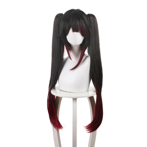 Rulercosplay Game Honkai: Star Rail Sparkle Long Red Brown Cosplay Wig 566D