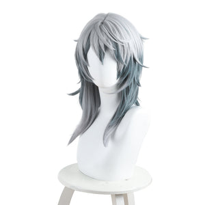 Rulercosplay Game Honkai: Star Rail Sunday Long Blue Grey Cosplay Wig 566J