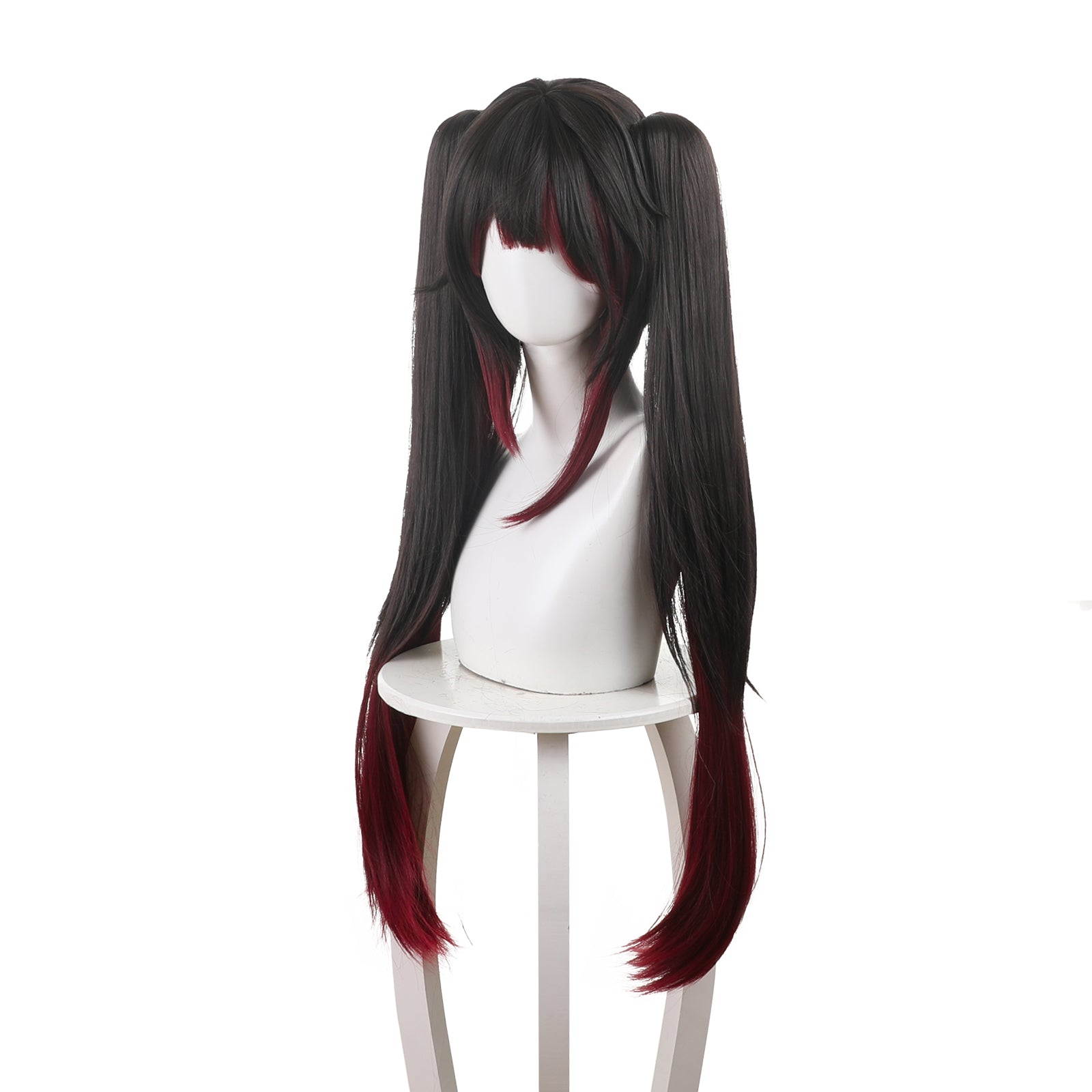 Rulercosplay Game Honkai: Star Rail Sparkle Long Red Brown Cosplay Wig 566D