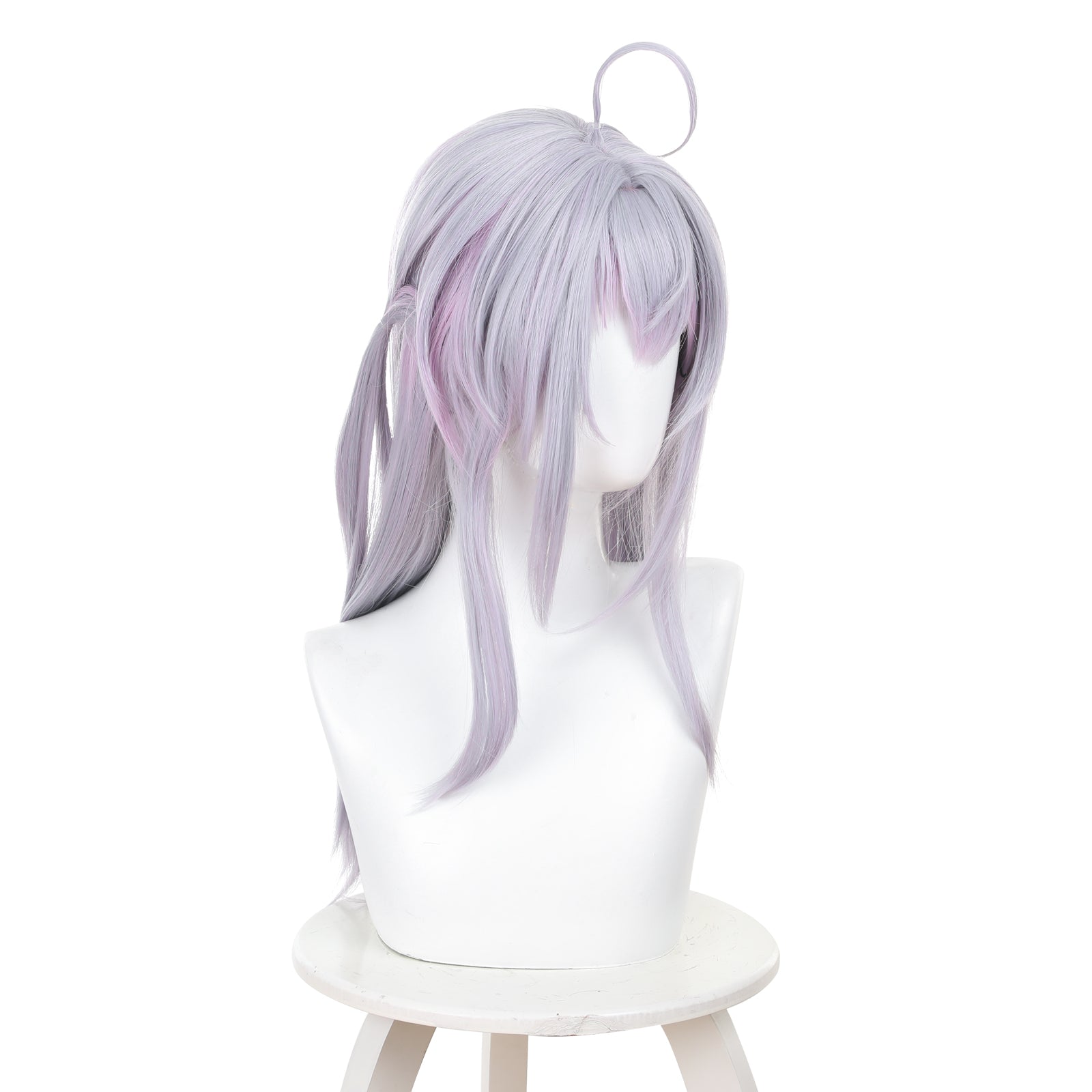 Rulercosplay Anime Tokidoki Sotto Roshiago de Dereru Tonari no Aarya-san Ellie Long Pink With White Cosplay Wig