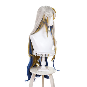 Rulercosplay Game Arknights Shu Long Gradient Color Cosplay Wig