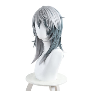 Rulercosplay Game Honkai: Star Rail Sunday Long Blue Grey Cosplay Wig 566J