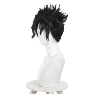 Rulercosplay Anime Daring Party Supernatural Armed Dangdang Takakura Ken Black Short Hair Cos Wig 780D