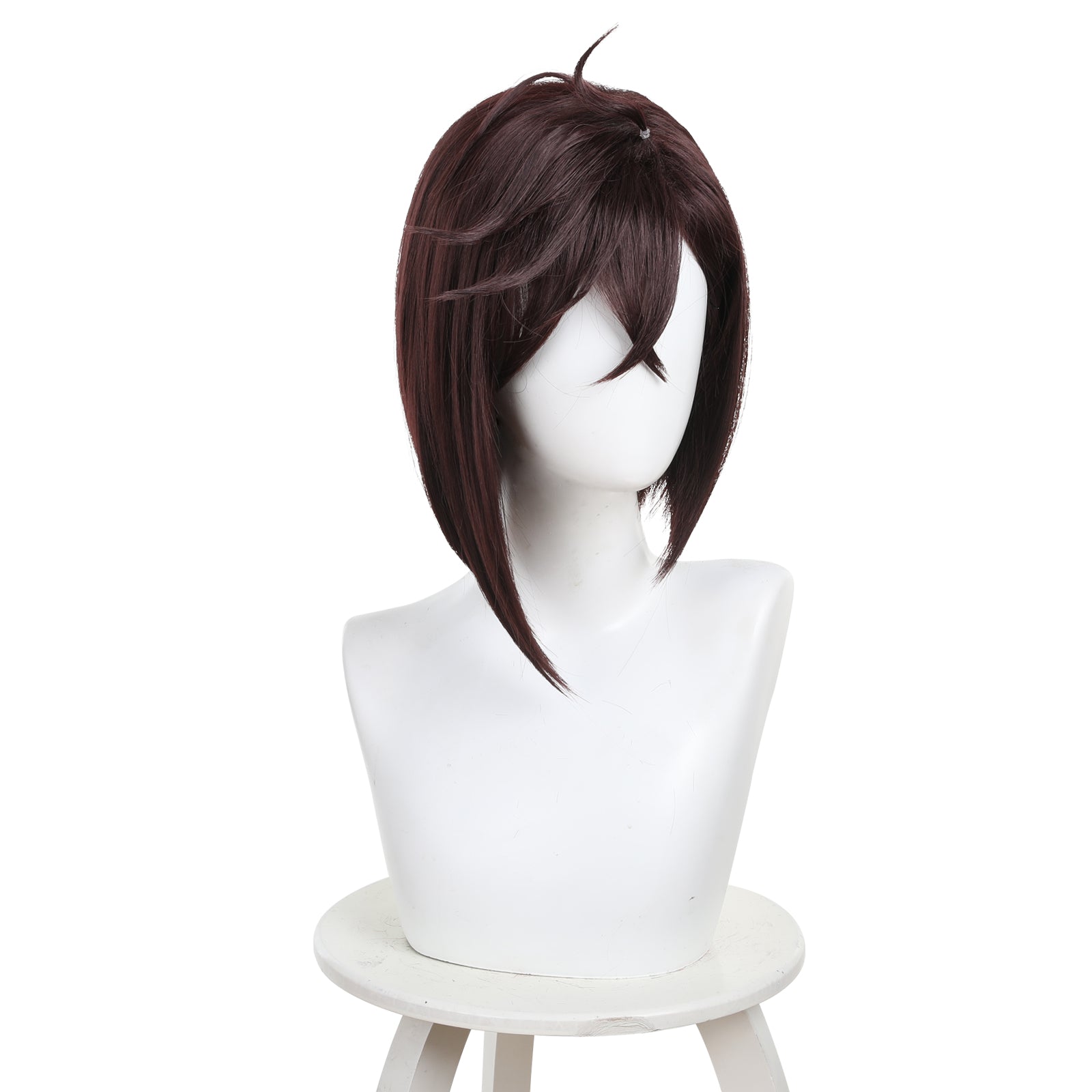 Rulercosplay Anime DAN DA DAN Momo Ayase Dark Red Long Cosplay Wig 780A