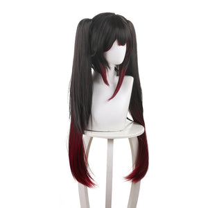 Rulercosplay Game Honkai: Star Rail Sparkle Long Red Brown Cosplay Wig 566D