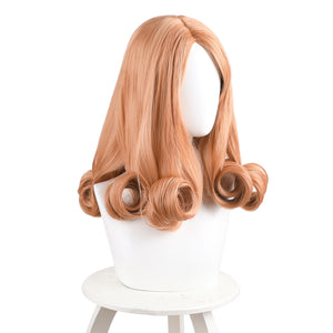 Rulercosplay Anime Uzumaki Long Orange Wig Cosplay costumes  523E