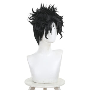 Rulercosplay Anime Daring Party Supernatural Armed Dangdang Takakura Ken Black Short Hair Cos Wig 780D