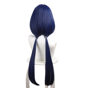 Rulercosplay Game Honkai Star Rail Yunli Blue Short Cosplay Wig 566N