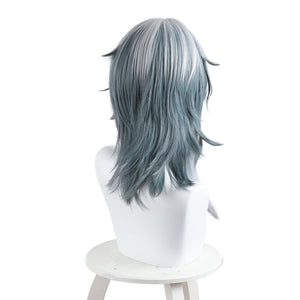 Rulercosplay Game Honkai: Star Rail Sunday Long Blue Grey Cosplay Wig 566J