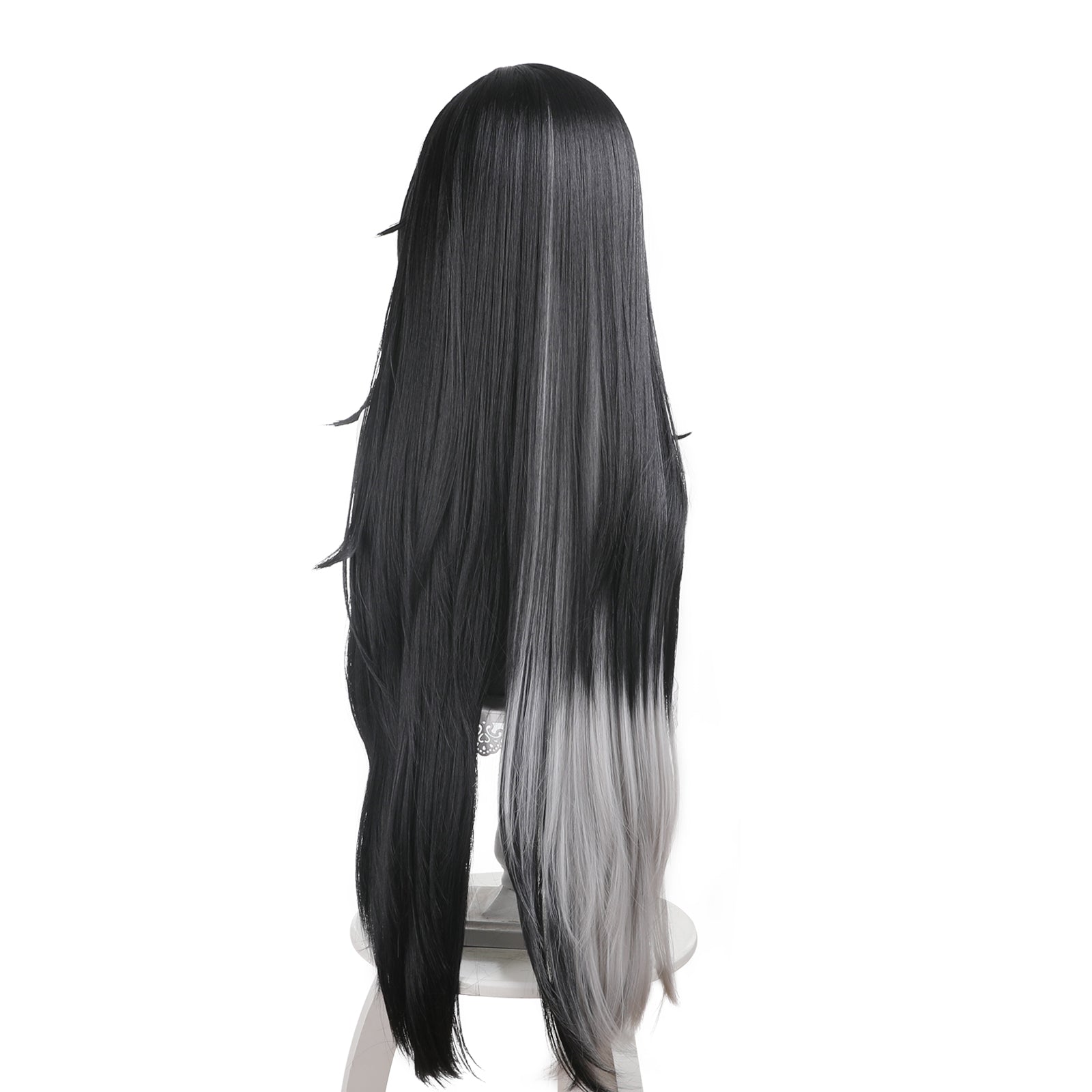 Rulercosplay Games Wuthering Waves Yangyang Black Long Cosplay Wig 572D