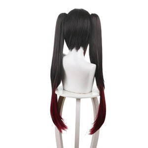 Rulercosplay Game Honkai: Star Rail Sparkle Long Red Brown Cosplay Wig 566D