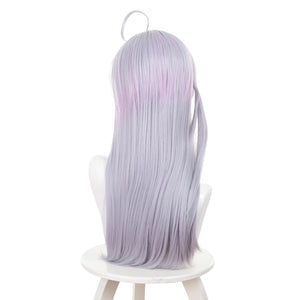 Rulercosplay Anime Tokidoki Sotto Roshiago de Dereru Tonari no Aarya-san Ellie Long Pink With White Cosplay Wig