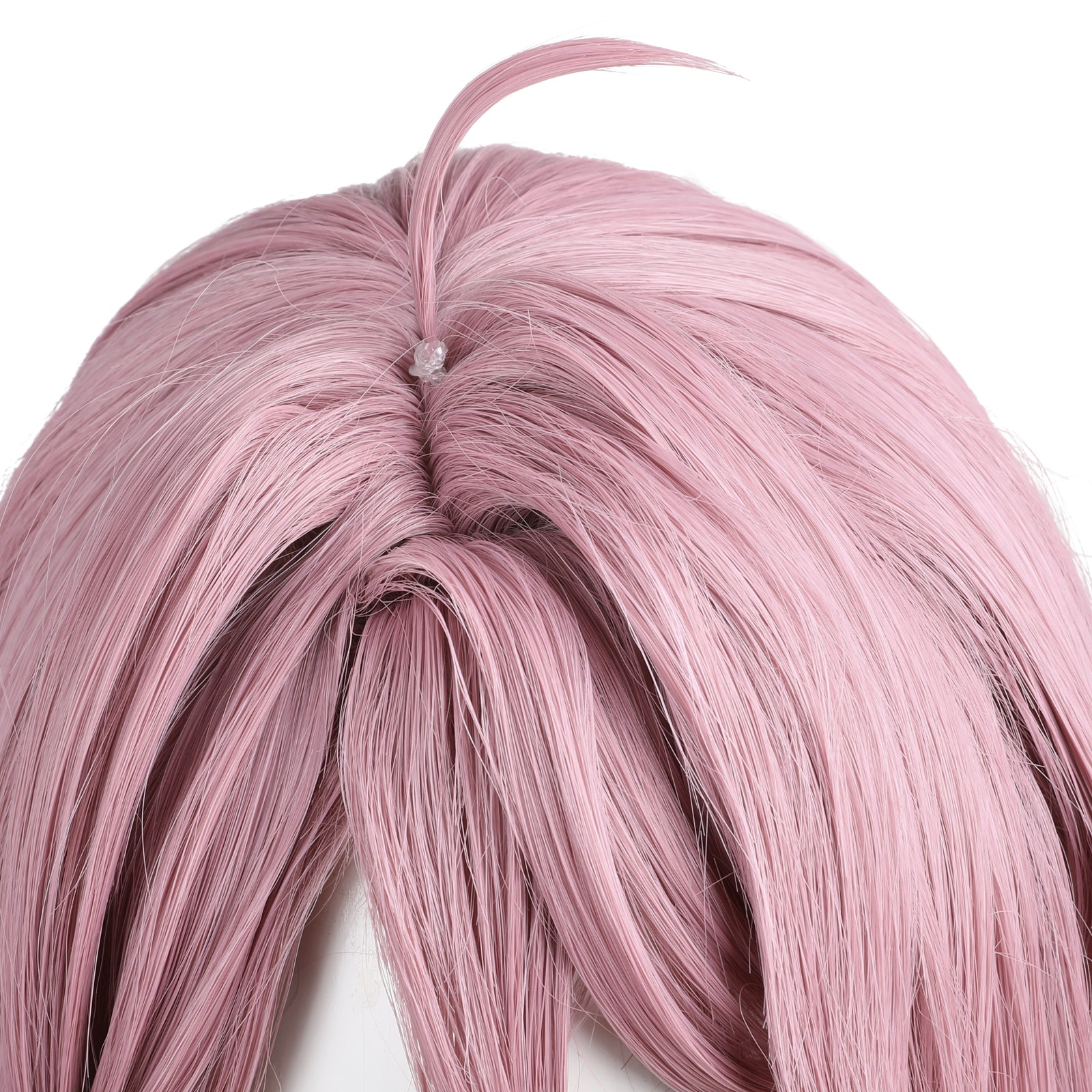 Rulercosplay Anime Daring party supernatural armed Dangdang White Bird Ai Luo pink fluffy short hair cos wig 780C