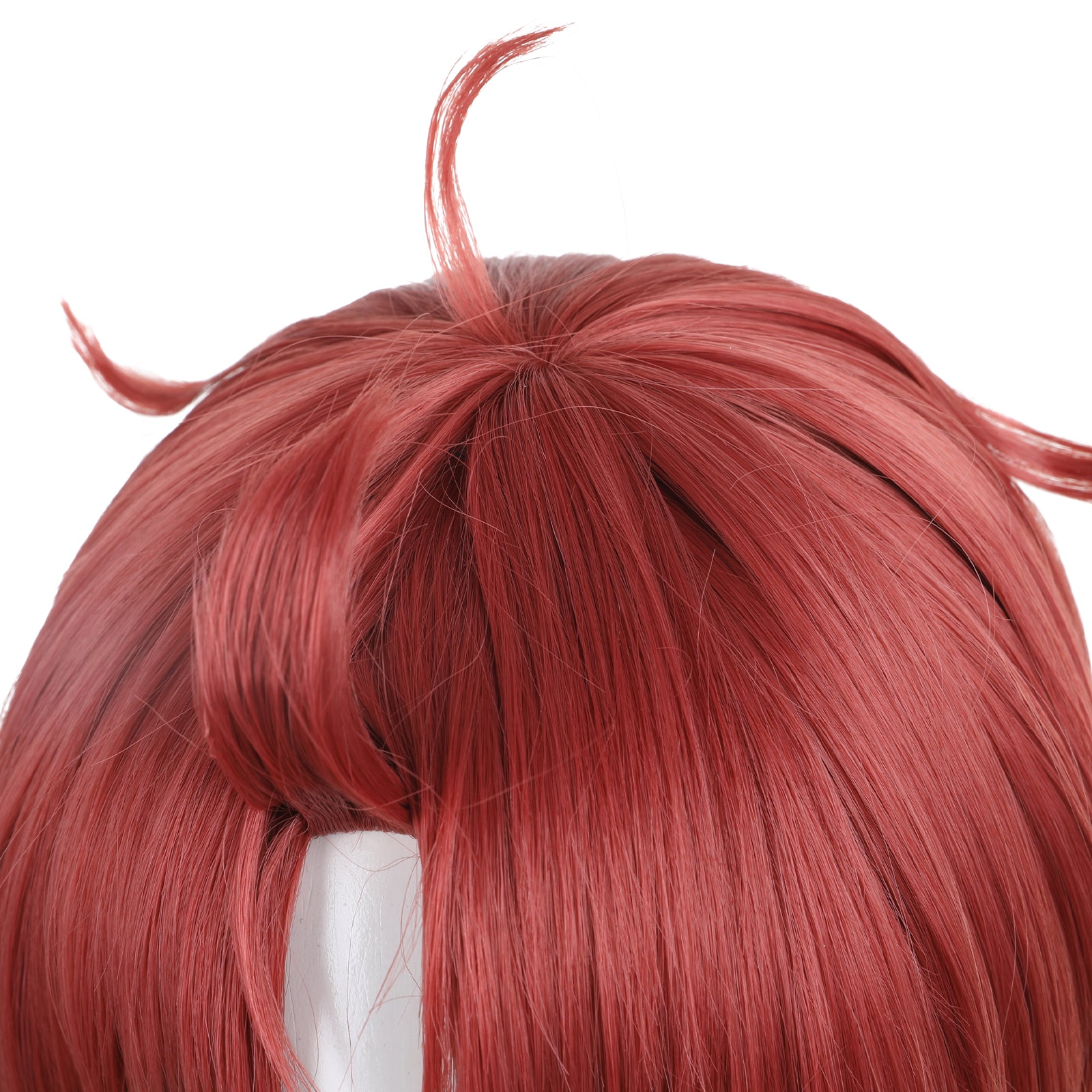 Rulercosplay Anime Daring Party Supernatural Armed Dangdang Enjoji Ren Rust Red Cosplay Wig 780E