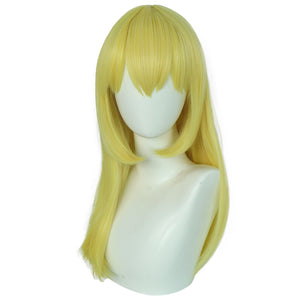 Rulercosplay Anime Mashle: Magic and Muscles Lemmon Long Yellow Cosplay Wig