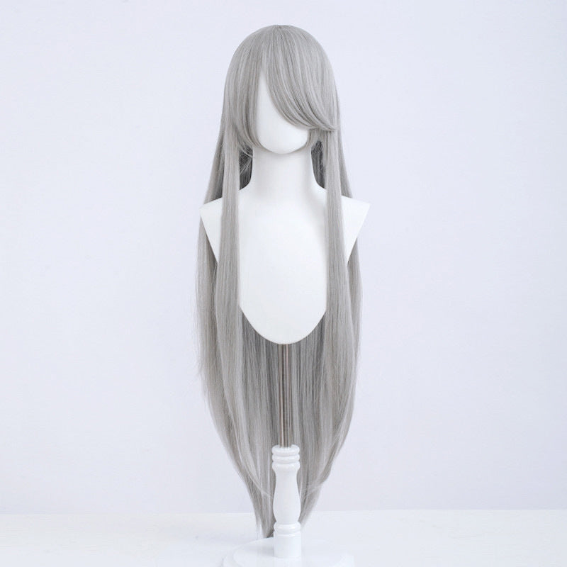 Rulercosplay Mao Niang Hair Style Straight Hair 100CM With Multicolor For Party Cosplay Wig