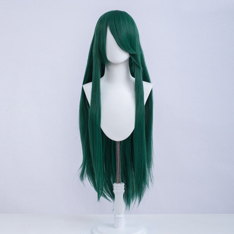 Rulercosplay Mao Niang Hair Style Straight Hair 100CM With Multicolor For Party Cosplay Wig