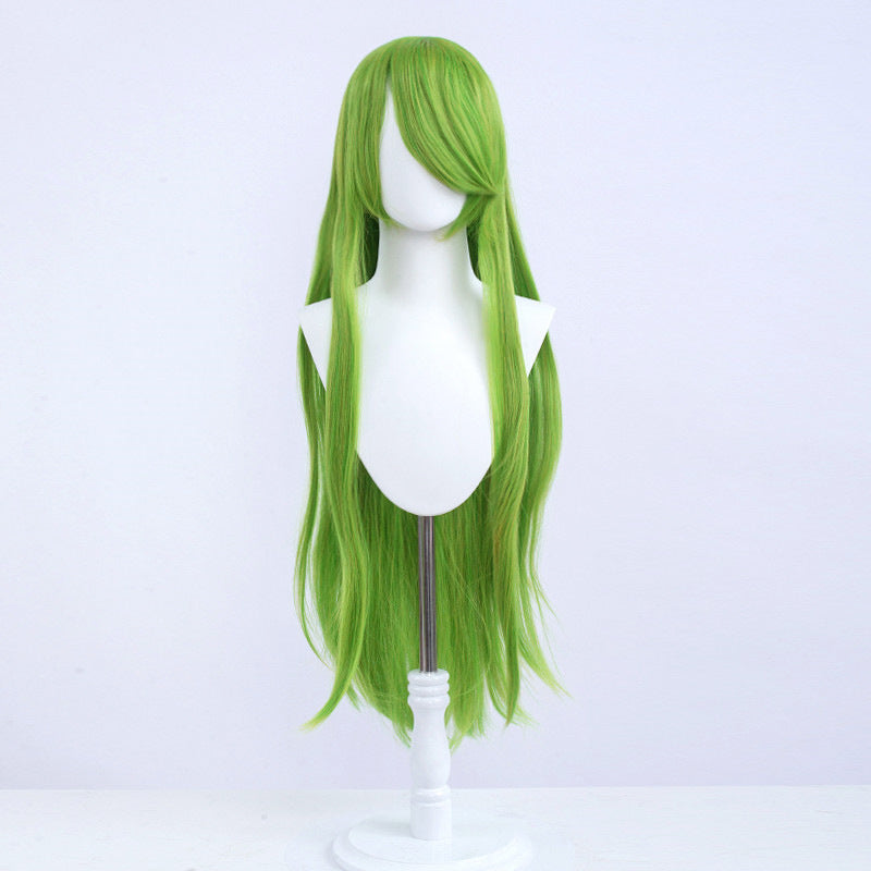 Rulercosplay Mao Niang Hair Style Straight Hair 100CM With Multicolor For Party Cosplay Wig