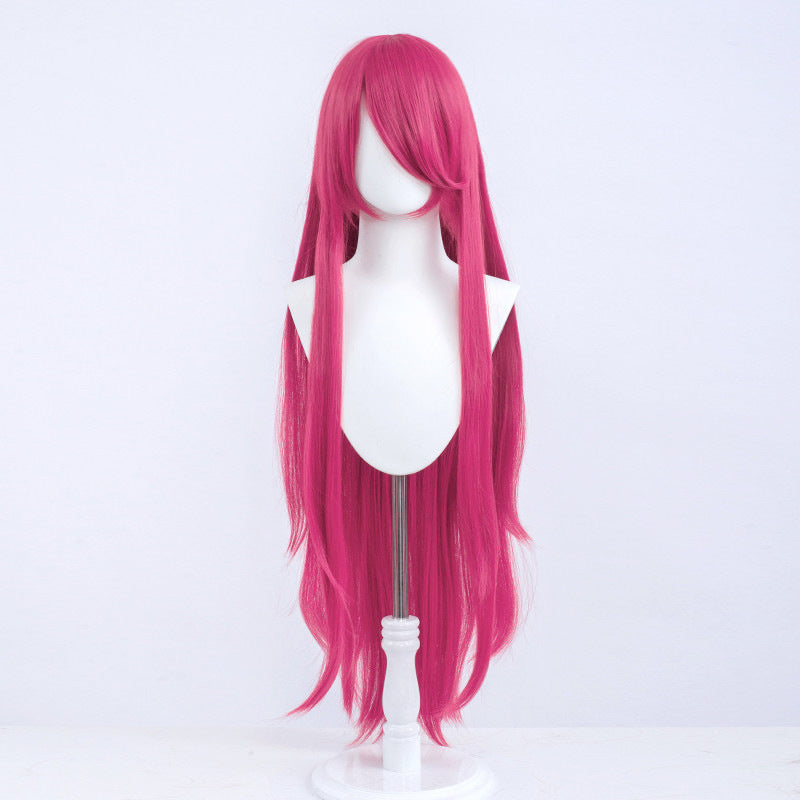 Rulercosplay Mao Niang Hair Style Straight Hair 100CM With Multicolor For Party Cosplay Wig