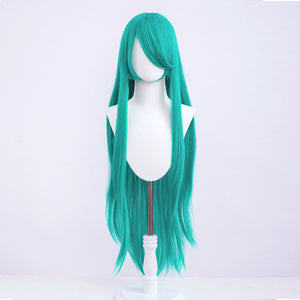 Rulercosplay Mao Niang Hair Style Straight Hair 100CM With Multicolor For Party Cosplay Wig