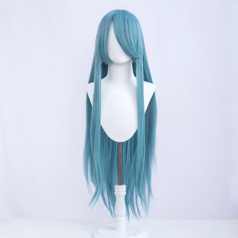 Rulercosplay Mao Niang Hair Style Straight Hair 100CM With Multicolor For Party Cosplay Wig