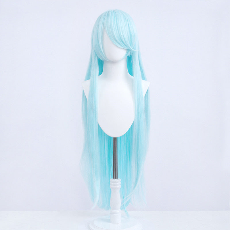 Rulercosplay Mao Niang Hair Style Straight Hair 100CM With Multicolor For Party Cosplay Wig