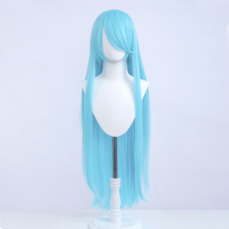 Rulercosplay Mao Niang Hair Style Straight Hair 100CM With Multicolor For Party Cosplay Wig