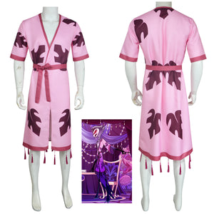 Rulercosplay Helluva Boss Stolas Bathrobes Suit Cosplay Costume With Accessories