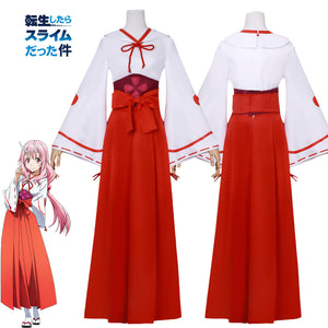 Rulercosplay That Time I Got Reincarnated as a Slime Shuna Uniform Suit Cosplay Costume With Accessories