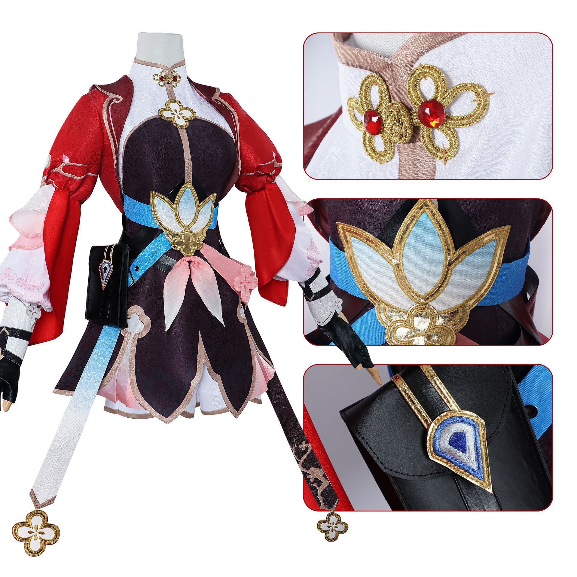 Rulercosplay Honkai Star Rail March 7th Uniform Suit Cosplay Costume With Accessories