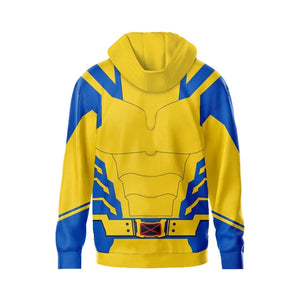 Rulercosplay Movie Deadpool & Wolverine Yellow Wolverine Hoodie For Party