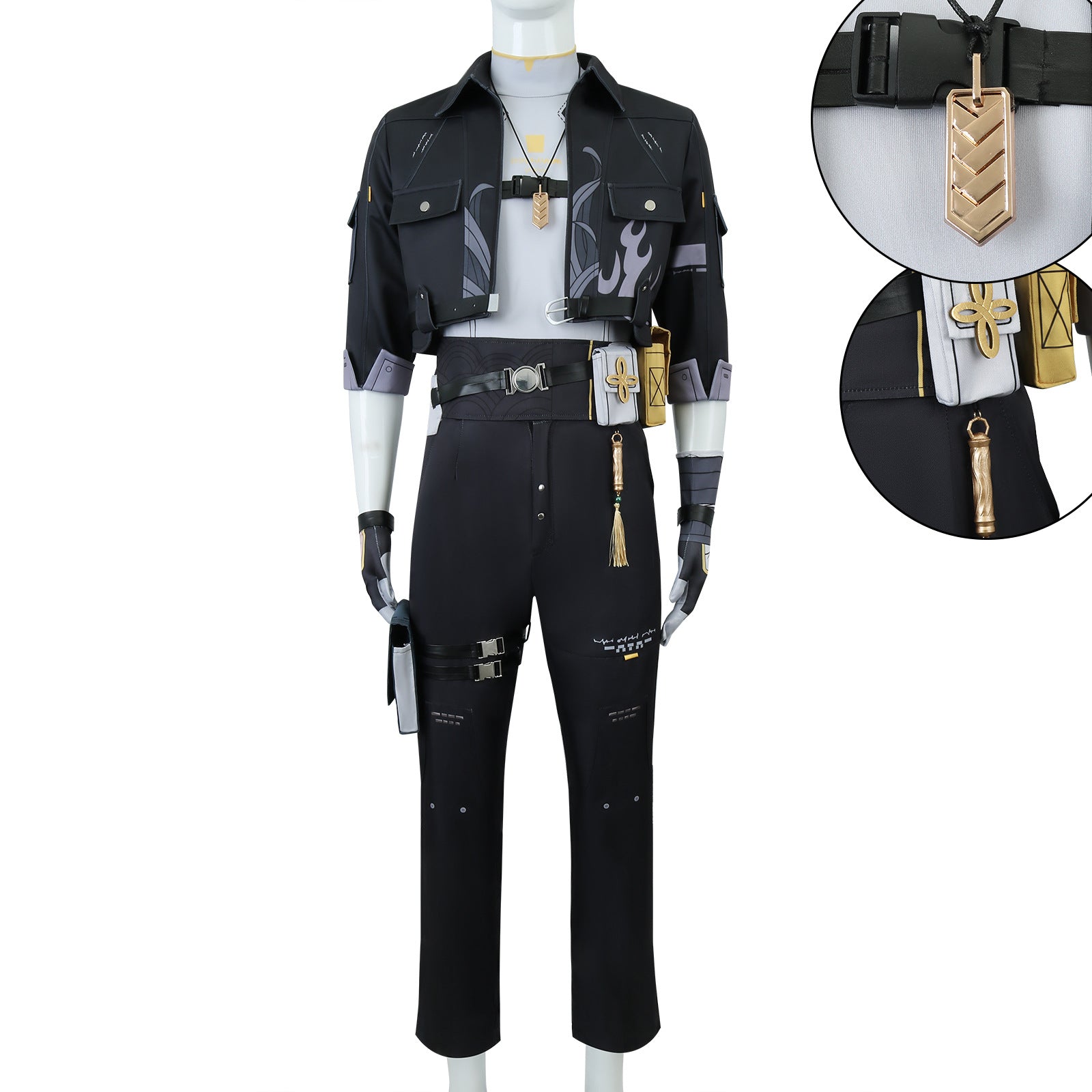 Rulercosplay Wuthering Waves Rover Uniform Suit Cosplay Costume With Accessories