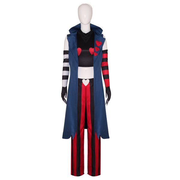 Rulercosplay Hazbin Hotel Velvette Uniform Suit Cosplay Costume With A