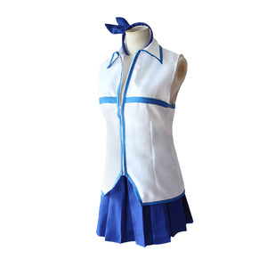 Rulercosplay FAIRY TAIL Lucy Heartfilia Uniform Suit Cosplay Costume With Accessories