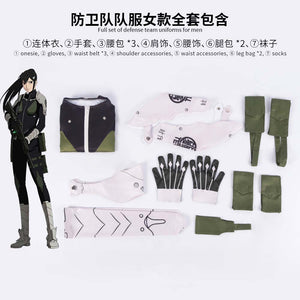 Rulercosplay Anime Kaiju no 8 cosplay Costume Ashiro Mina Cosplay Jumpsuit Kafka Hibino Costume Suit Halloween