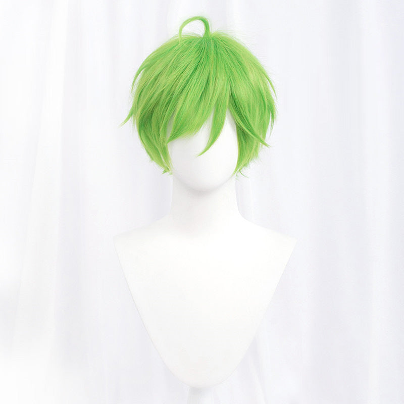 Rulercosplay All Purpose Wig Hair Style Straight Hair 30CM With Multicolor For Party Cosplay Wig