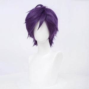 Rulercosplay All Purpose Wig Hair Style Straight Hair 30CM With Multicolor For Party Cosplay Wig