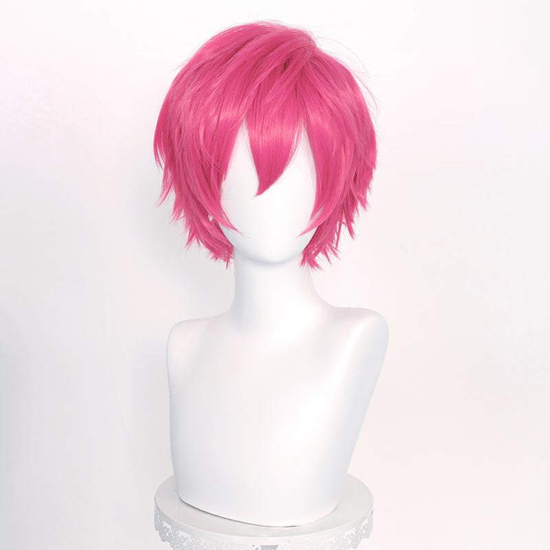 Rulercosplay All Purpose Wig Hair Style Straight Hair 30CM With Multicolor For Party Cosplay Wig