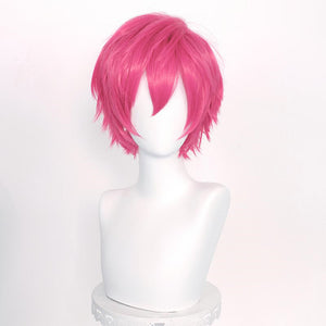 Rulercosplay All Purpose Wig Hair Style Straight Hair 30CM With Multicolor For Party Cosplay Wig