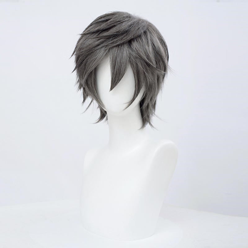 Rulercosplay All Purpose Wig Hair Style Straight Hair 30CM With Multicolor For Party Cosplay Wig