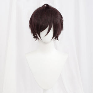 Rulercosplay All Purpose Wig Hair Style Straight Hair 30CM With Multicolor For Party Cosplay Wig