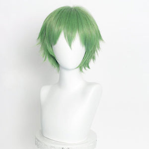 Rulercosplay All Purpose Wig Hair Style Straight Hair 30CM With Multicolor For Party Cosplay Wig