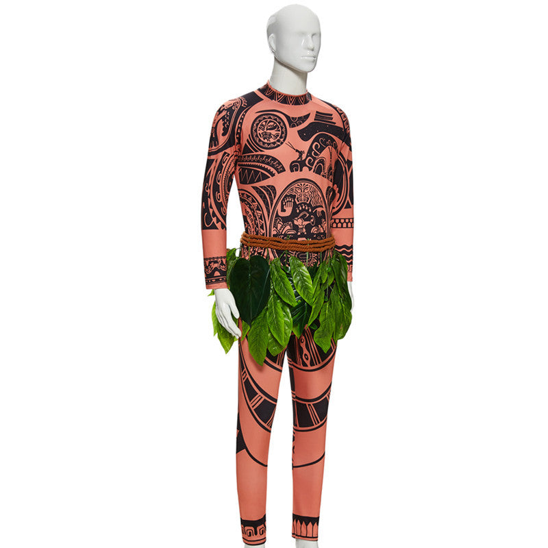 Rulercosplay Moana Māui Uniform Suit Cosplay Costume With Accessories