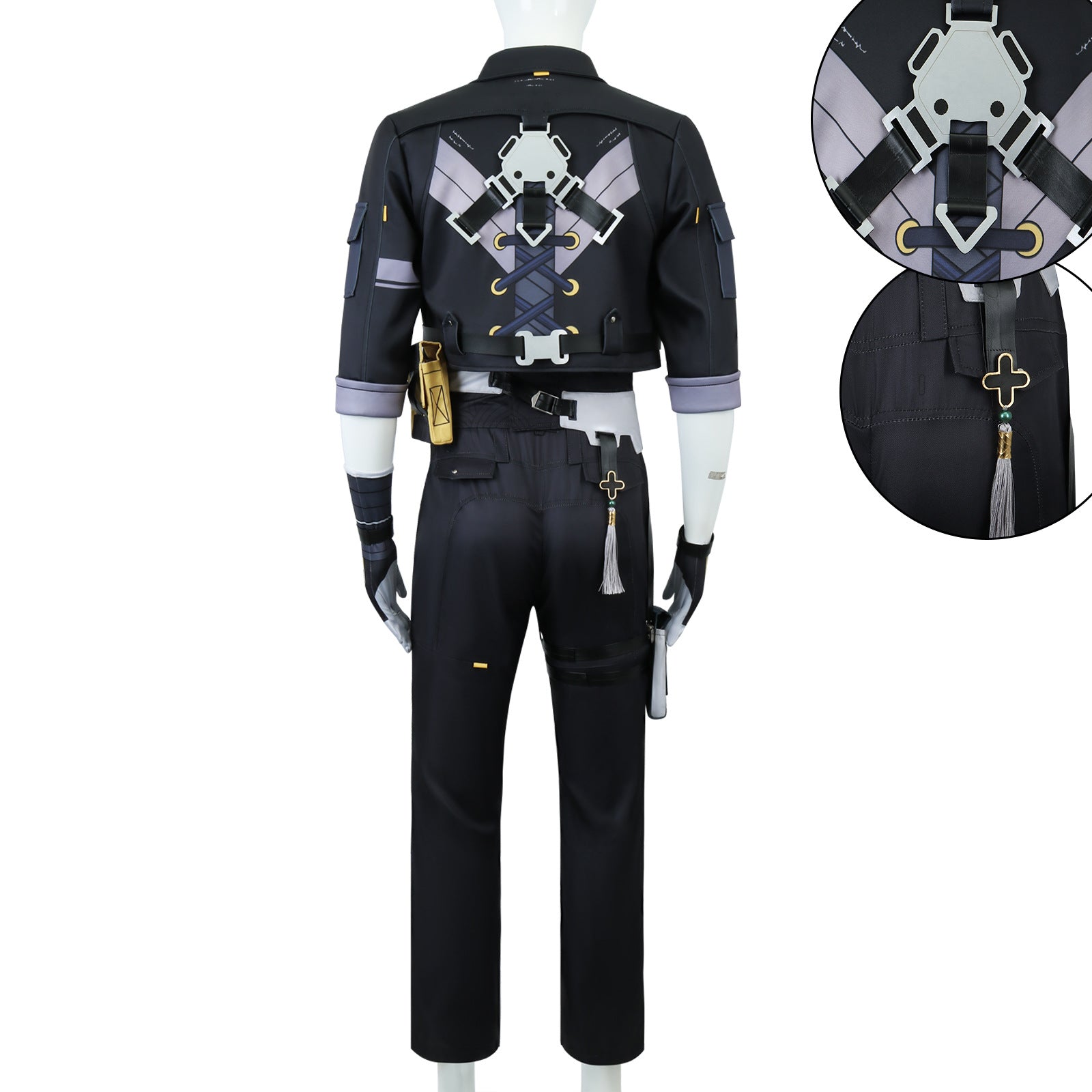 Rulercosplay Wuthering Waves Rover Uniform Suit Cosplay Costume With Accessories