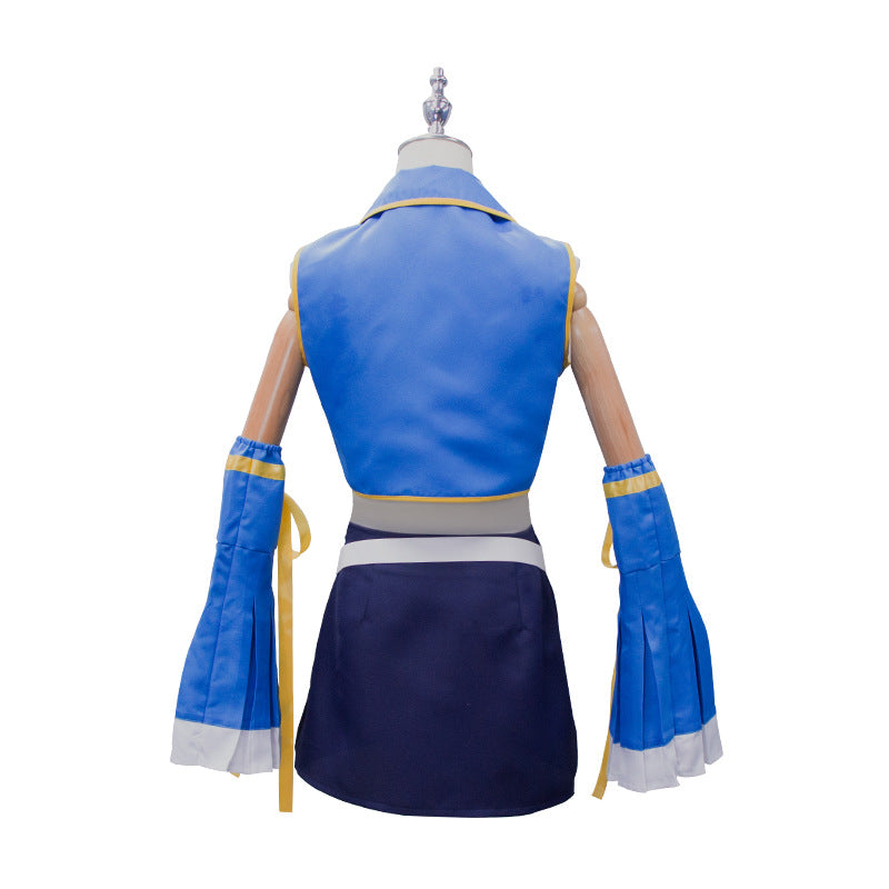 Rulercosplay FAIRY TAIL Lucy Heartfilia Uniform Suit Cosplay Costume With Accessories