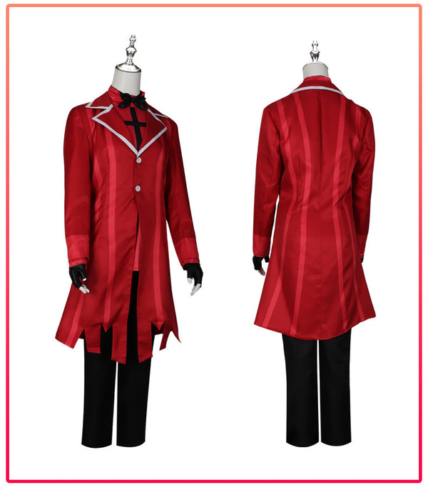 Rulercosplay Hazbin Hotel Alastor Uniform Suit Cosplay Costume With Ac